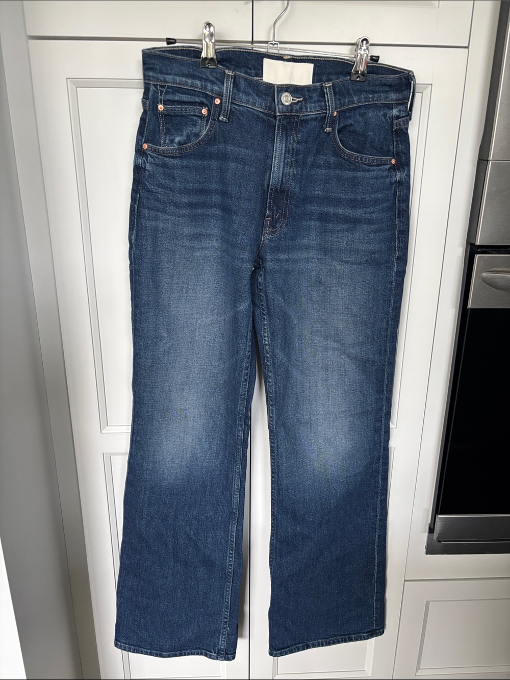 MOTHER Jeans in Deep Blue Wash size 27